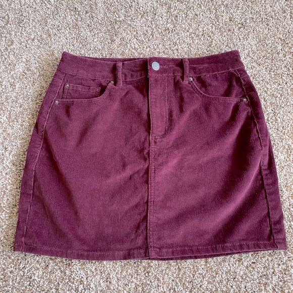 Garage Corduroy Mini-Skirt - Picture 1 of 3